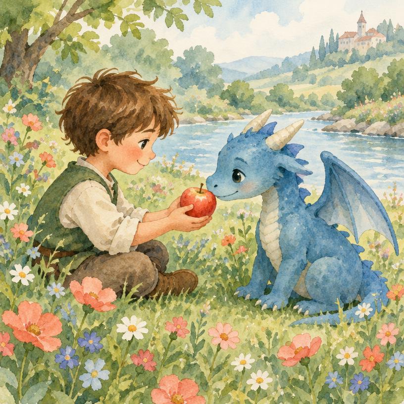 Cover of Sam and the Kind Little Dragon