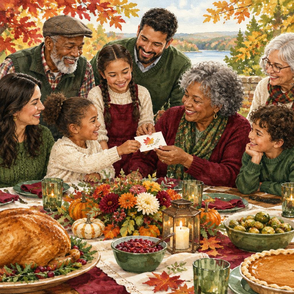 Cover of A Table Full of Thank-Yous